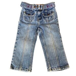 Levi Strauss Retro Y2K Denim Jeans Girls Size 24 Months